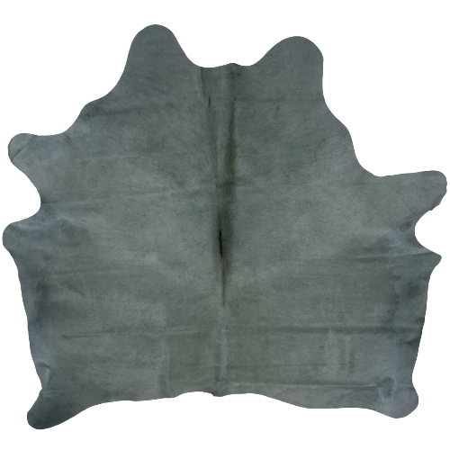 Small Gray Dyed Brazilian Cowhide - 5'4" x 5'9" (BRSLD226)