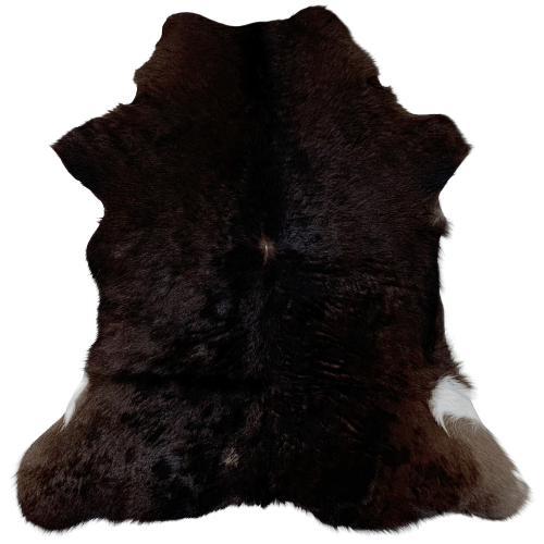 Dark Brown Brazilian Calfskin - 2'11" x 2'5" (BRCALF240)