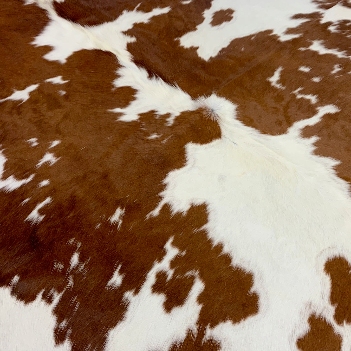Brown and White Cowhide Rugs