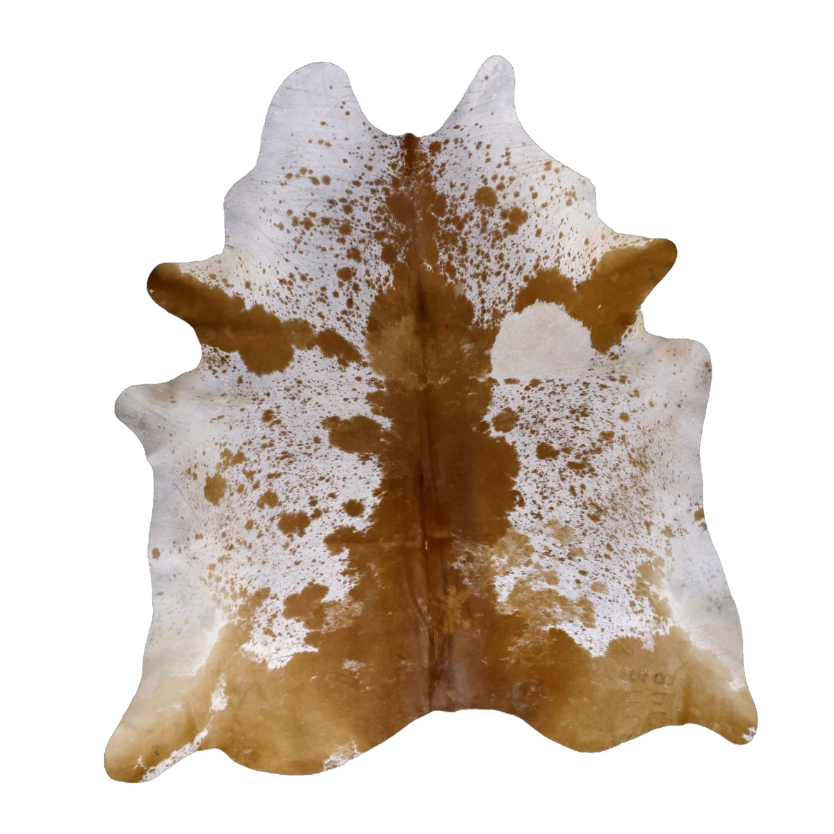 Brown Salt and Pepper XX-Large Cowhide Rug, 7'9" x 7'0" #00769