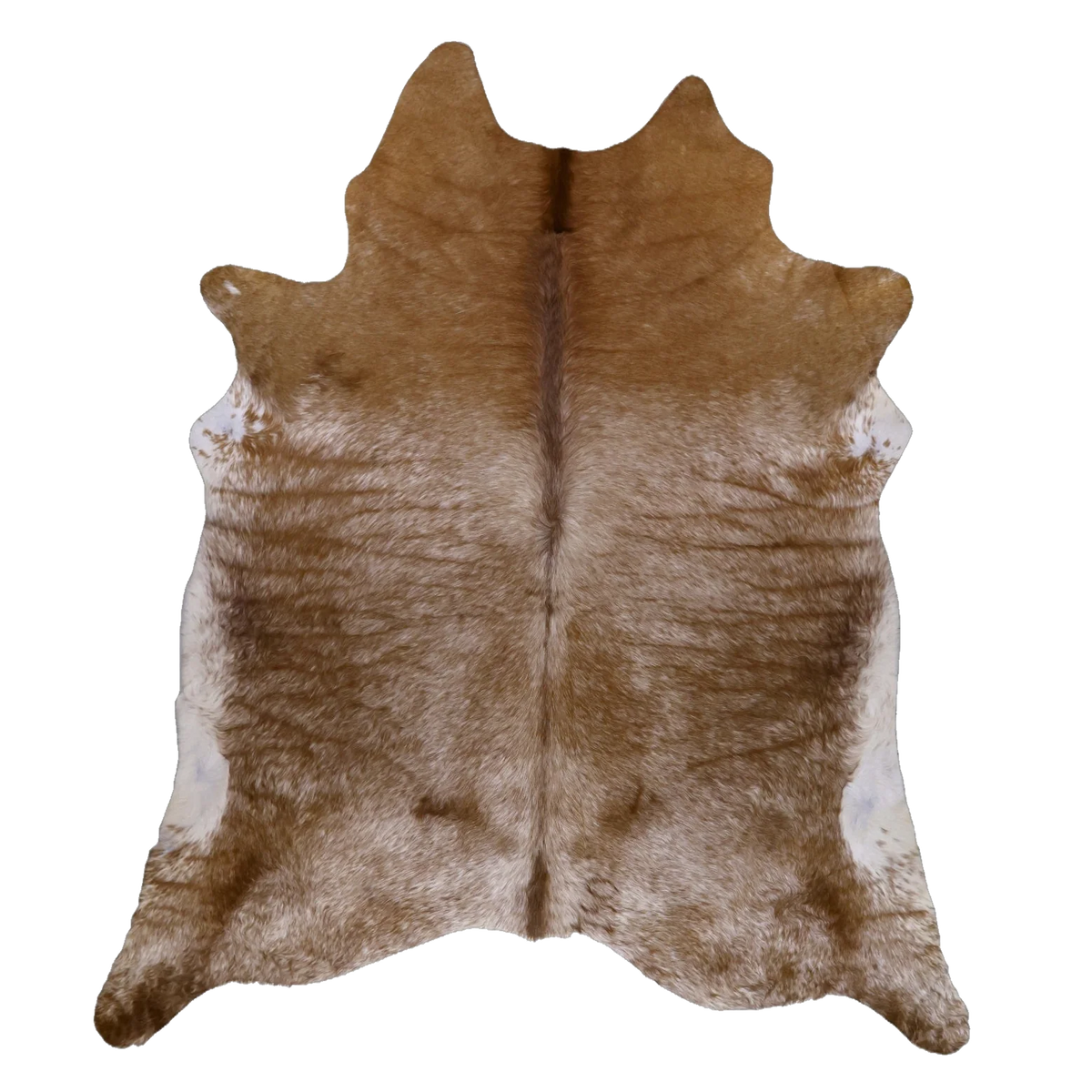 Caramel Brown X-Large Cowhide Rug, 7'8" x 6'5" #54156