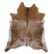 Caramel Brown X-Large Cowhide Rug, 7'8" x 6'5" #54156
