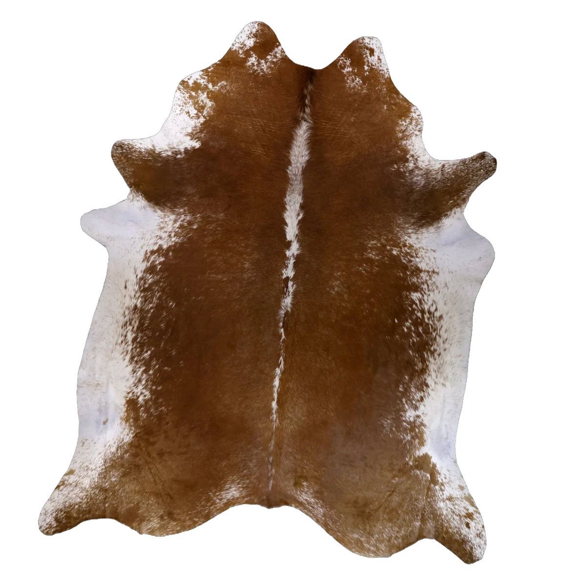 Brown Salt and Pepper XX-Large Cowhide Rug, 8'3" x 7'0" #54221
