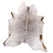 Brown Salt and Pepper XX-Large Cowhide Rug, 8'0" x 6'11" #77869
