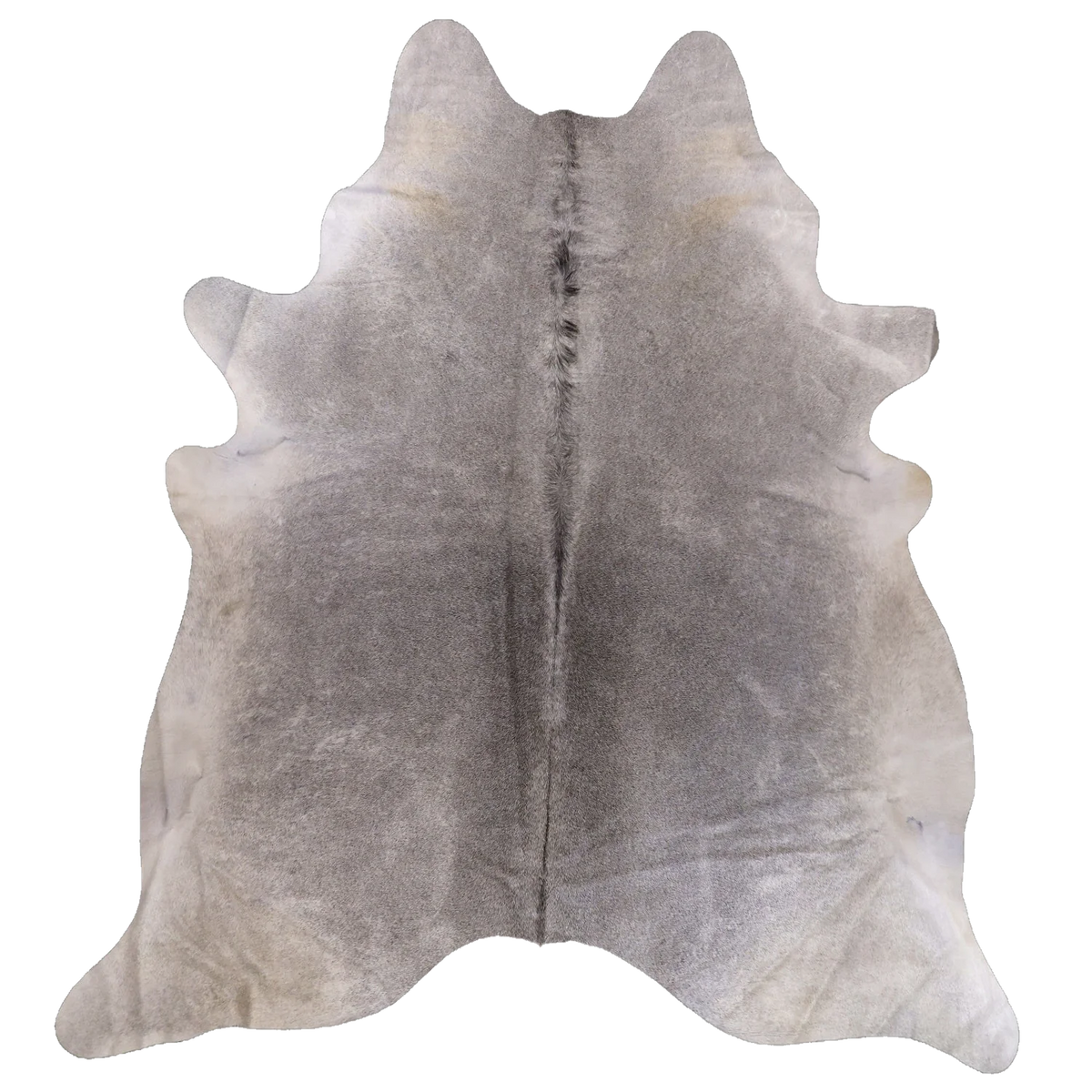 Silver Grey XX-Large Cowhide Rug, 8'0" x 7'2" #87480
