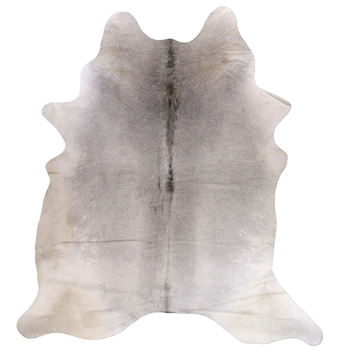 Soft Grey XX-Large Cowhide Rug, 7'9" x 6'11" #87578