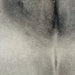 closeup of this Brazilian Cowhide. showing light gray, with darker gray on the shoulder (BRGR293)