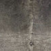 closeup of this Large Brazilian Cowhide, showing medium gray with dark gray on the shoulder  (BRGR295)