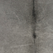 Closeup of this Large Brazilian Cowhide, showing gray with darker gray down part of the spine (BRGR328)
