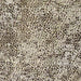 Closeup of this Large, Lt Beige, Brazilian Cowhide, showing Distressed, brown and black, Leopard print, and Gold, Metallic Acid Washes (BRLPAW104)