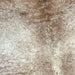 Closeup of this XL, Speckled, Brazilian Cowhide, showing white, with reddish brown speckles (BRSP2307)