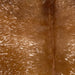 Closeup of this Speckled Brazilian Cowhide, showing brown with white speckles (BRSP3484)