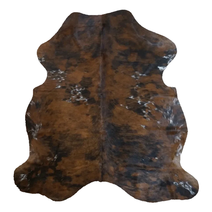 Tricolor X-Large Cowhide Rug, 6'6" x 6'2" #CH-006