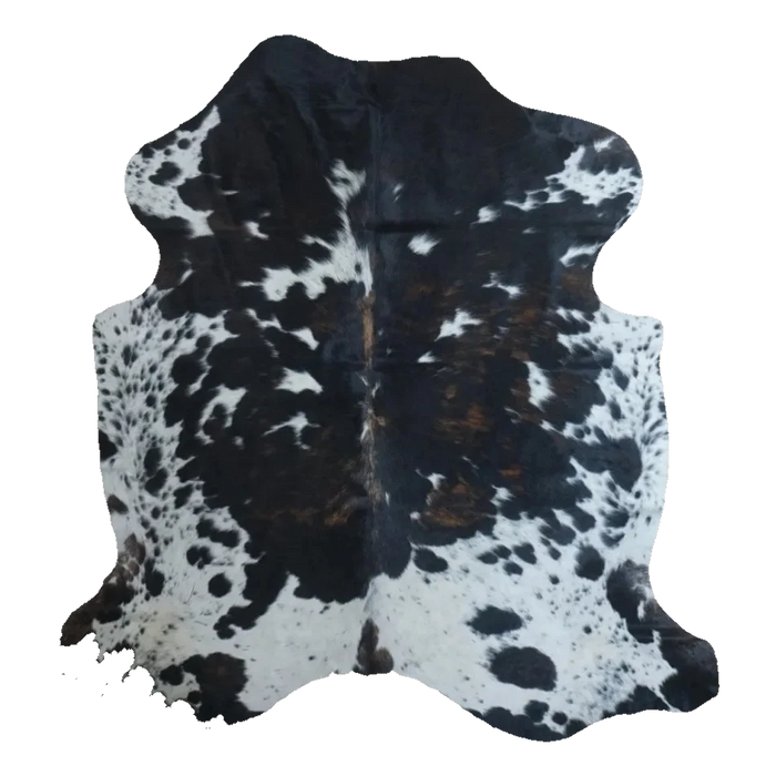 Tricolor X-Large Cowhide Rug, 6'6" x 6'2" #CH-008