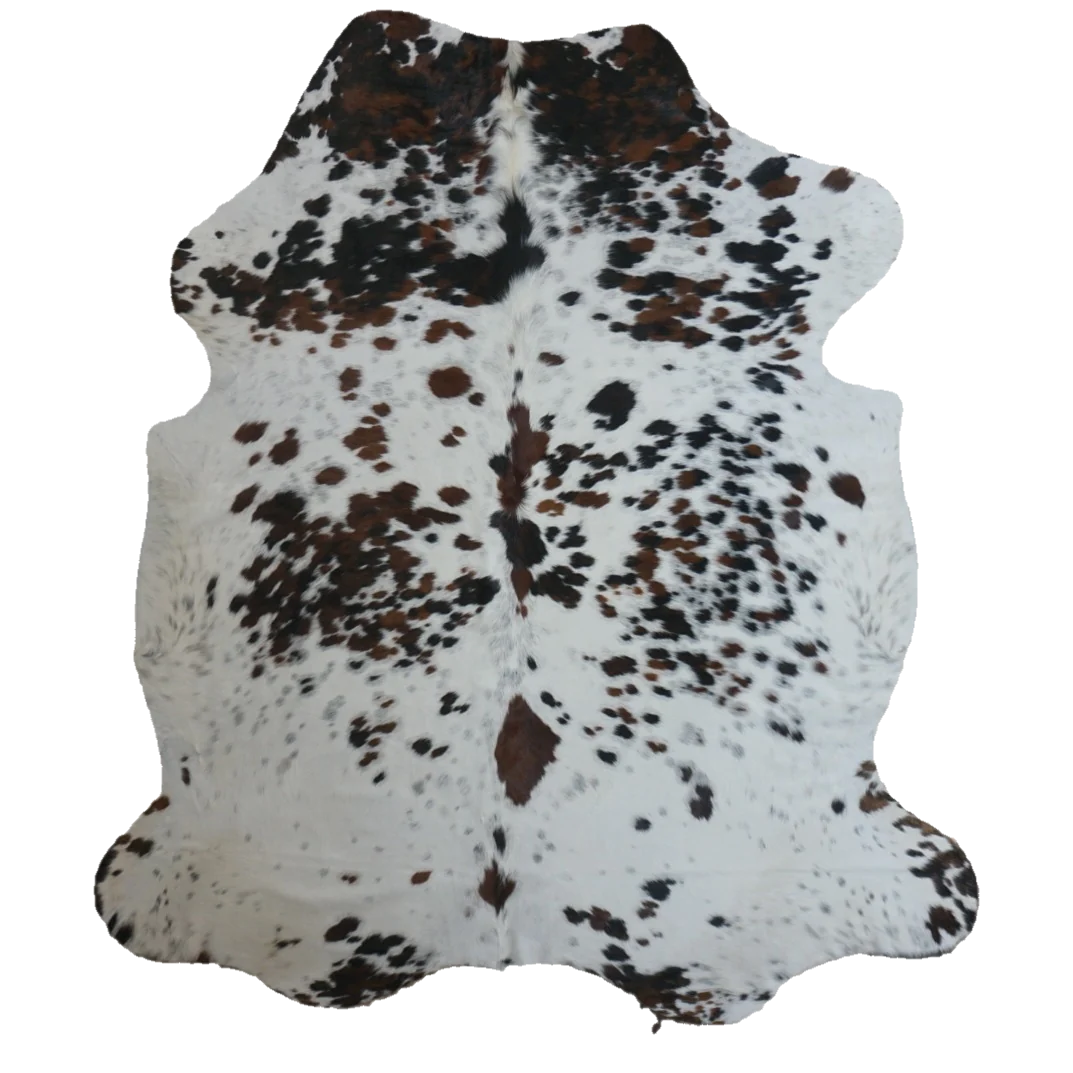 Tricolor X-Large Cowhide Rug, 7'6" x 6'2" #CH-013