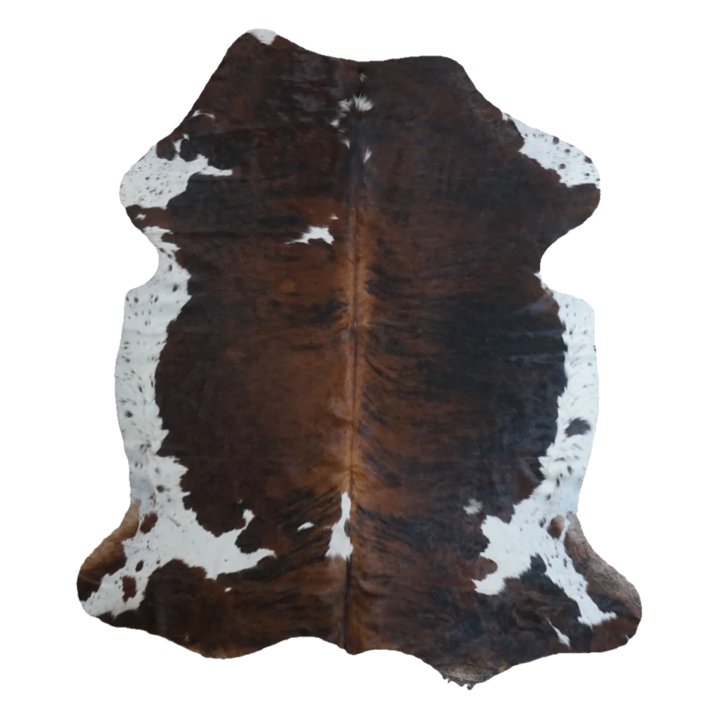Tricolor X-Large Cowhide Rug, 7' x 5'11" #CH-015