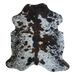 Tricolor X-Large Cowhide Rug, 6'7" x 6'1" #CH-016