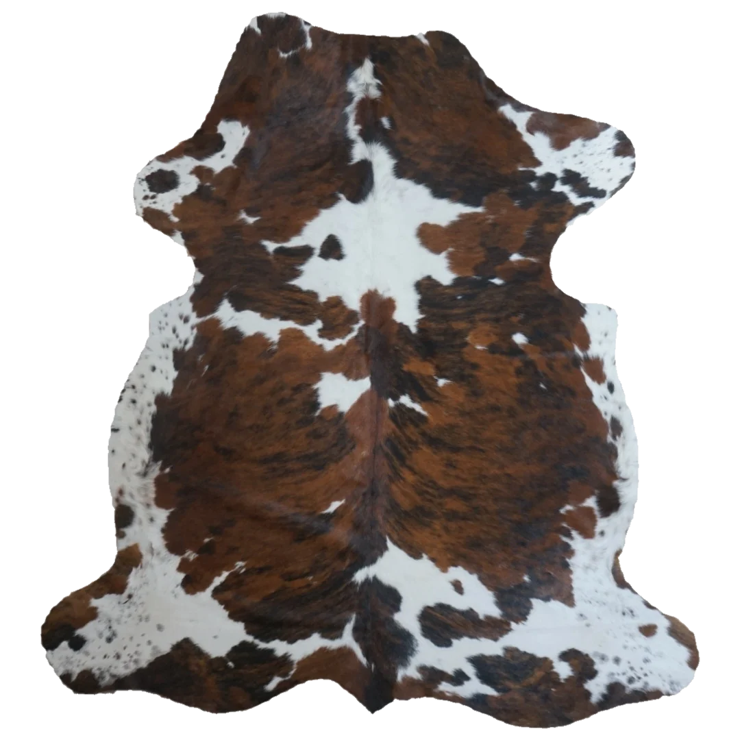 Tricolor XX-Large Cowhide Rug, 7'7" x 7'2" #CH-021