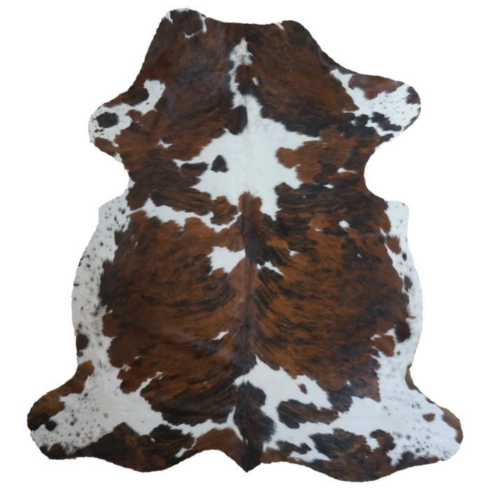 Tricolor XX-Large Cowhide Rug, 7'7" x 7'2" #CH-021