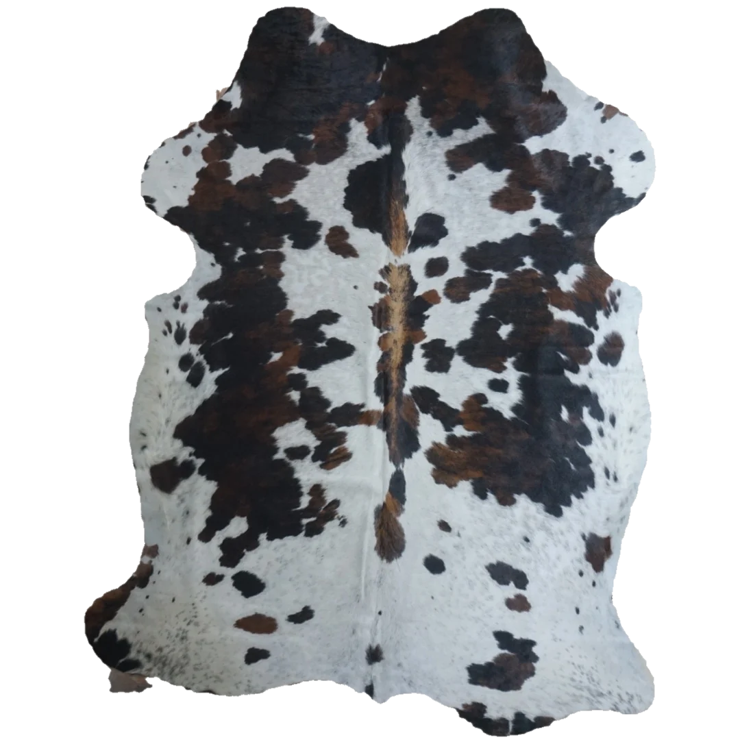 Tricolor X-Large Cowhide Rug, 7'10" x 6'3" #CH-023