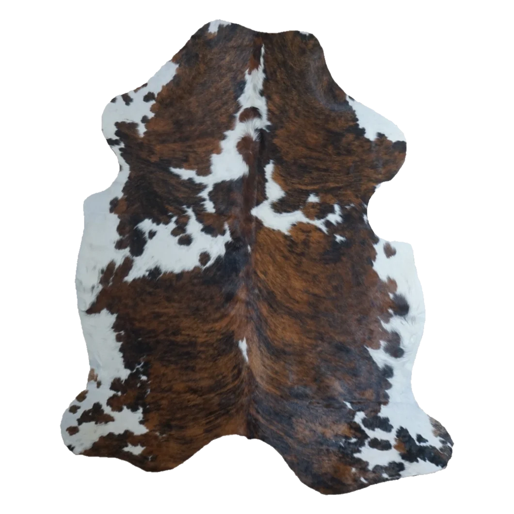 Tricolor X-Large Cowhide Rug, 7'3" x 6'2" #CH-028