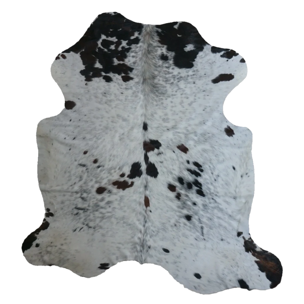 Tricolor X-Large Cowhide Rug, 6'11" x 6'7" #CH-029