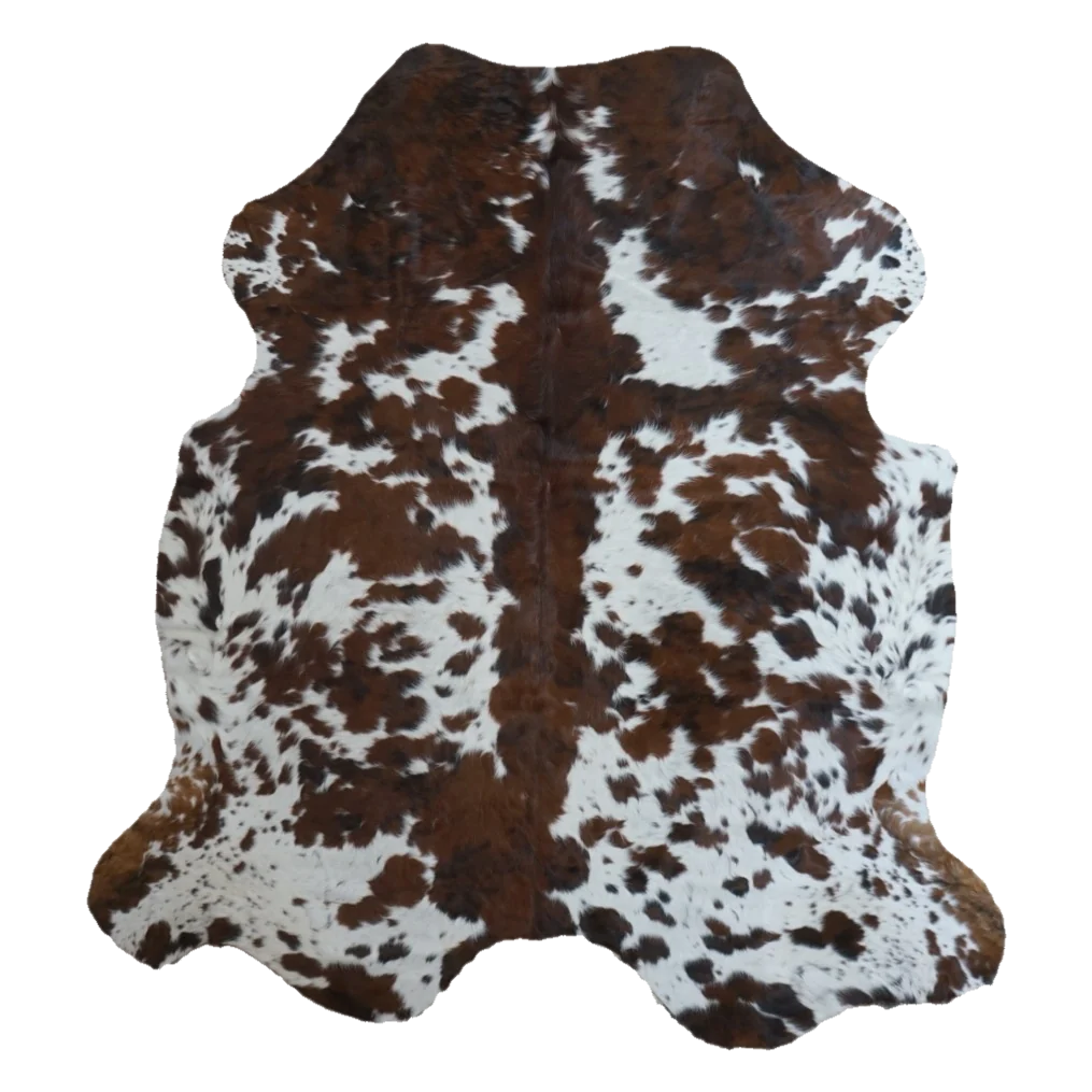 Tricolor X-Large Cowhide Rug, 6'11" x 6'3" #CH-030
