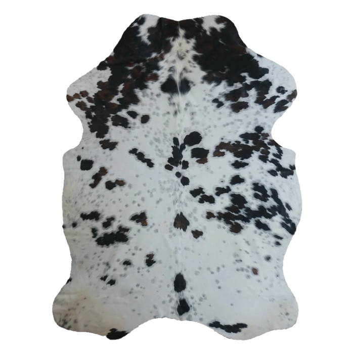 Tricolor Large Cowhide Rug, 7' x 5'5" #CH-032
