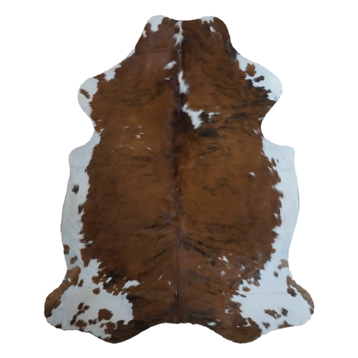 Tricolor Large Cowhide Rug, 6'9" x 5'5" #CH-041