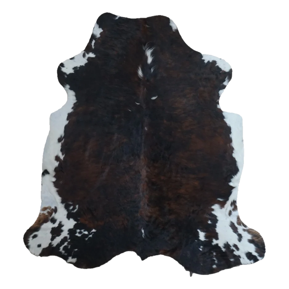 Tricolor X-Large Cowhide Rug, 6'9" x 6'3" #CH-053