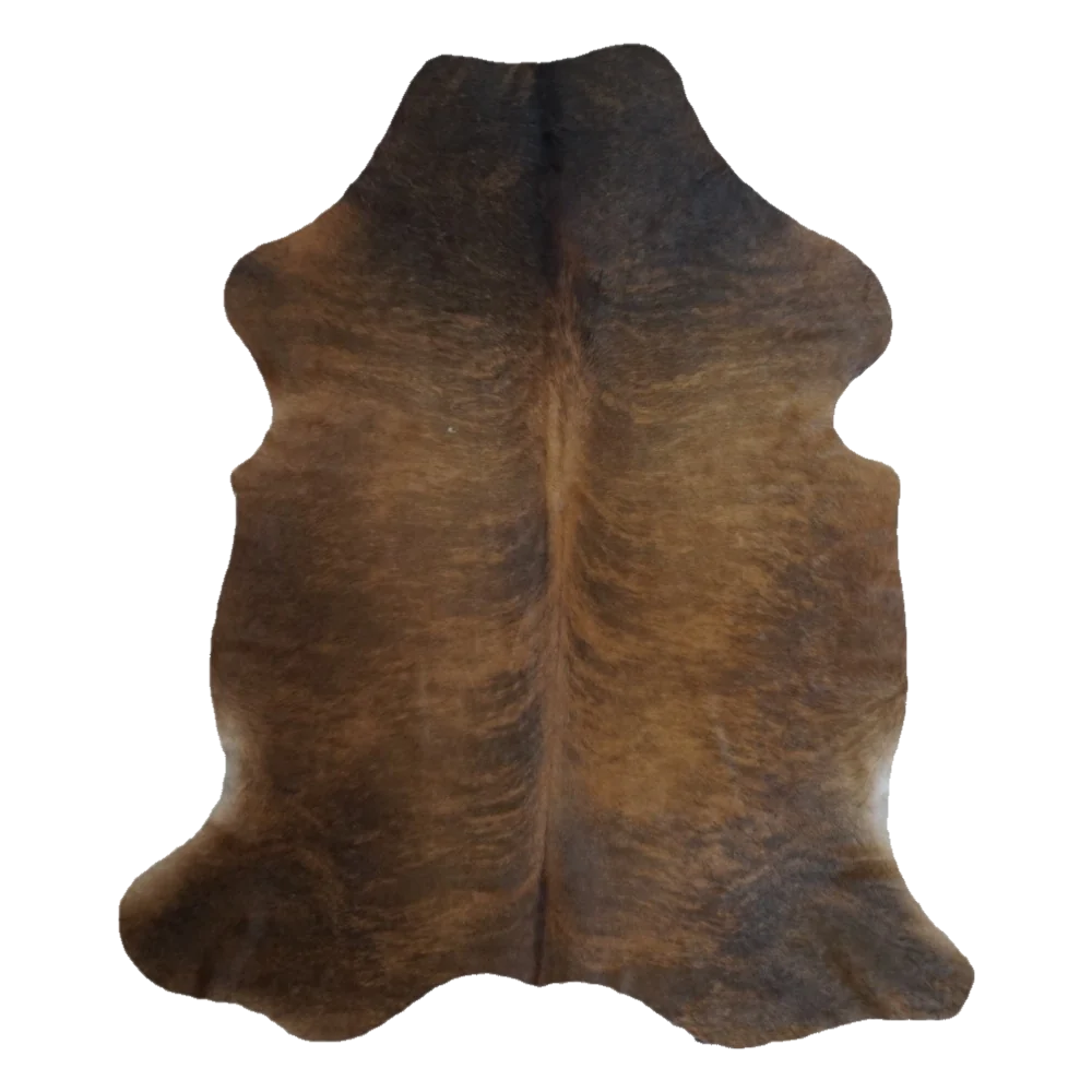 Brindle X-Large Cowhide Rug, 7'4" x 6'3" #CH-055