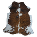 Tricolor X-Large Cowhide Rug, 6'7" x 6'1" #CH-058