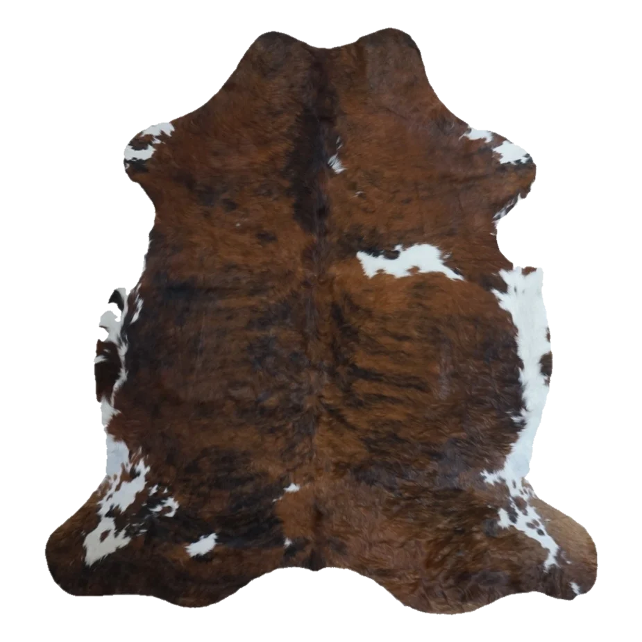 Tricolor X-Large Cowhide Rug, 6'8" x 6'4" #CH-060