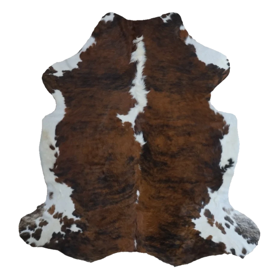 Tricolor X-Large Cowhide Rug, 6'8" x 6'5" #CH-061