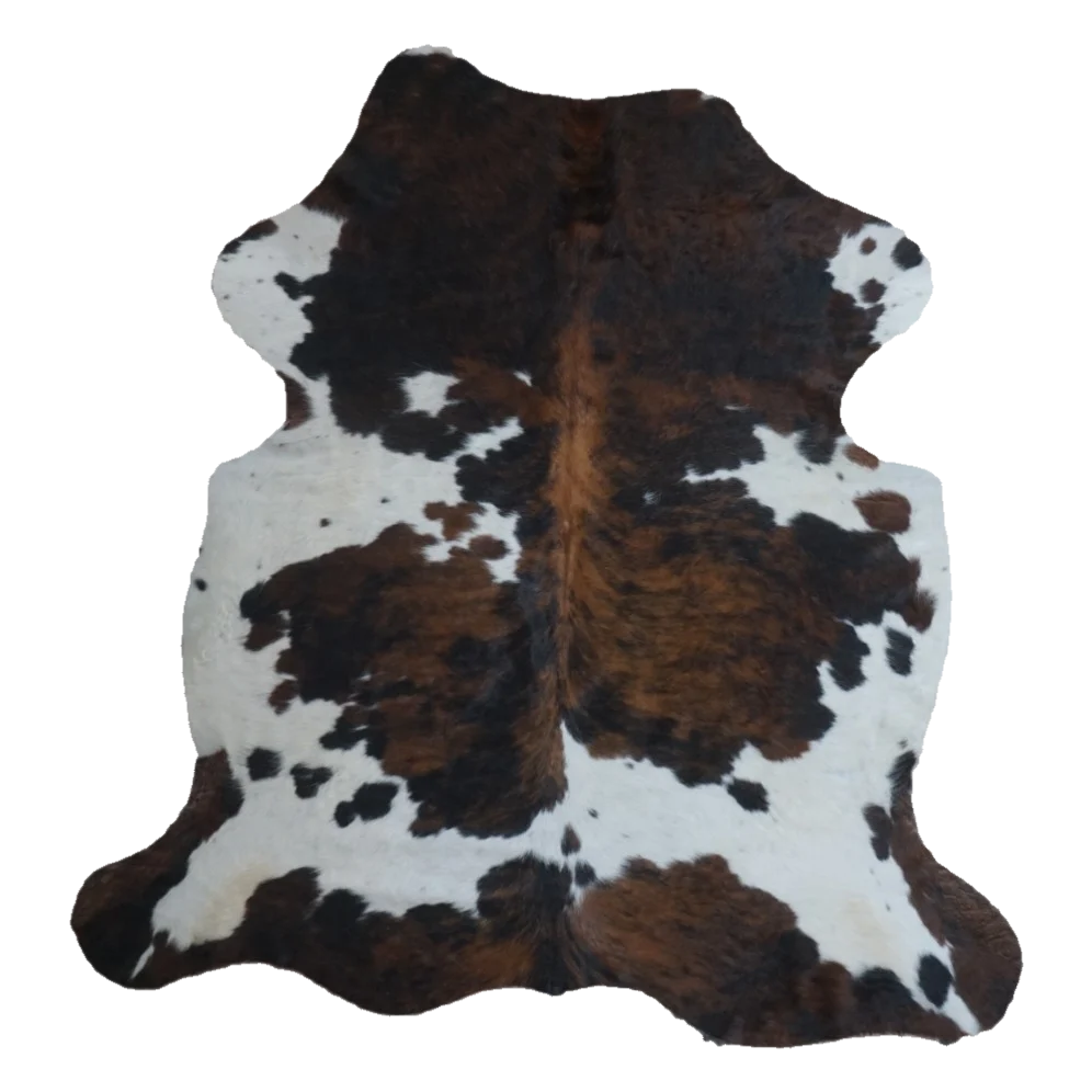 Tricolor X-Large Cowhide Rug, 7'3" x 6'10" #CH-065