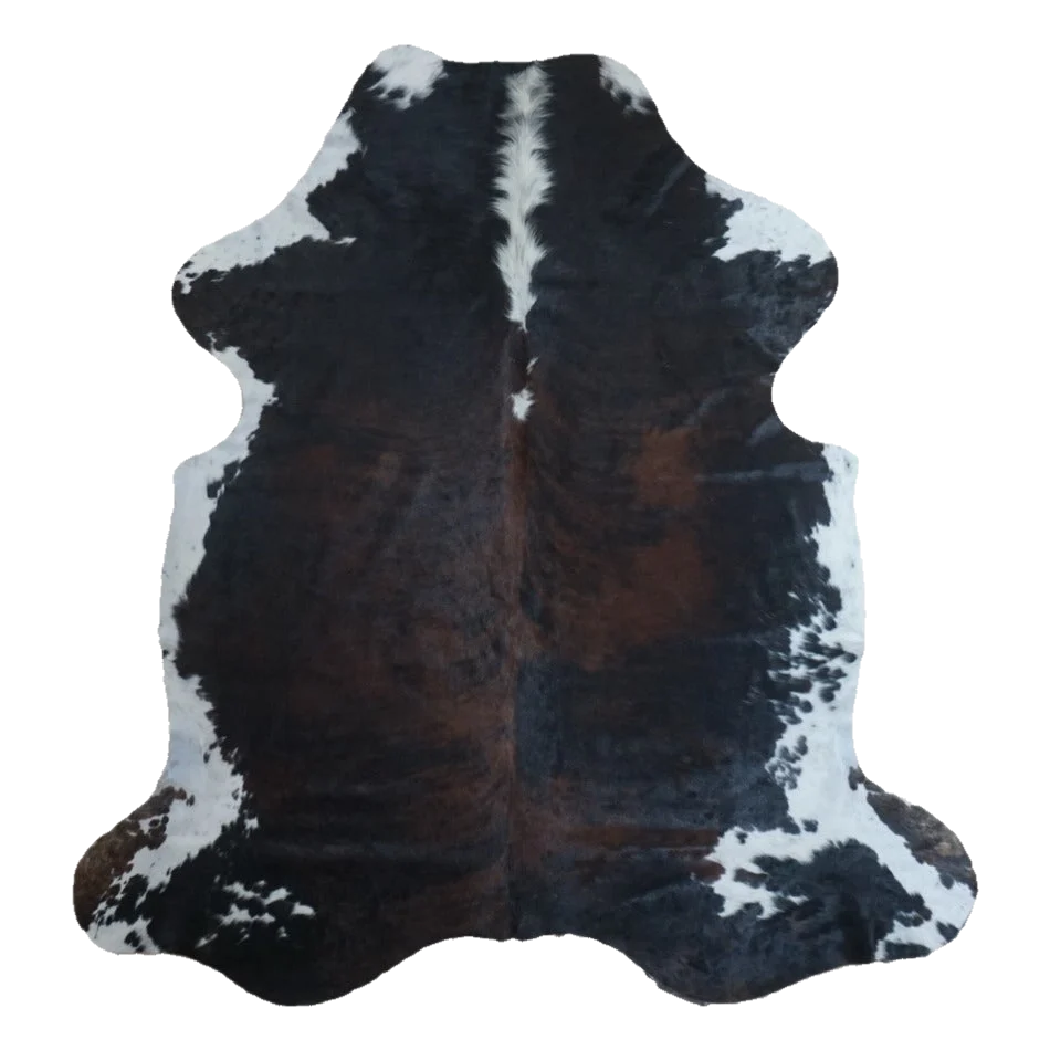 Tricolor X-Large Cowhide Rug, 6'11" x 6'5" #CH-070