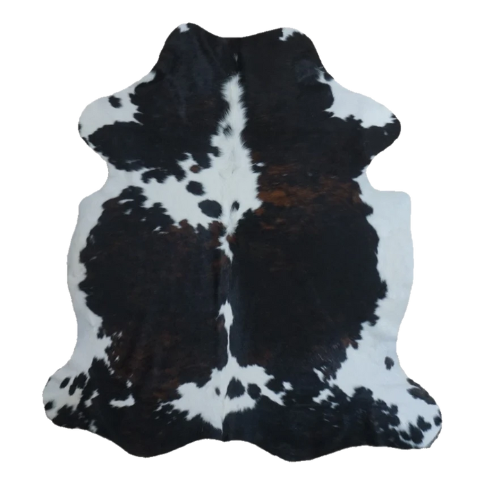Tricolor Medium Cowhide Rug, 6'1" x 5'8" #CH-072