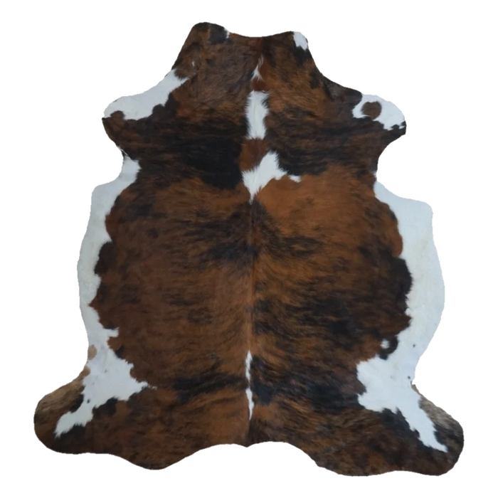 Tricolor X-Large Cowhide Rug, 6'7" x 6'3" #CH-073