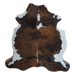 Tricolor X-Large Cowhide Rug, 6'7" x 6'3" #CH-073