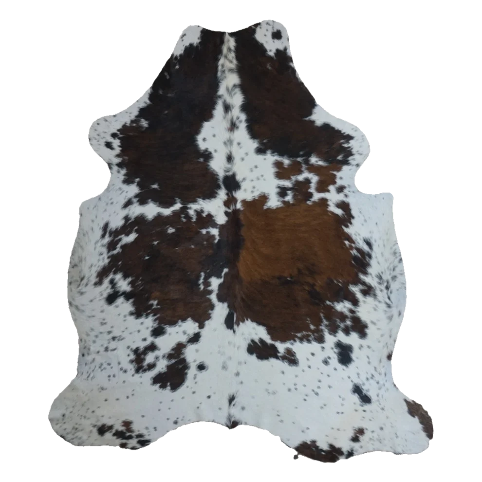 Tricolor X-Large Cowhide Rug, 7'2" x 6'3" #CH-074