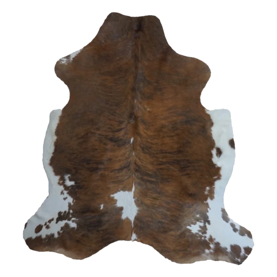 Tricolor X-Large Cowhide Rug, 6'7" x 6'1" #CH-080