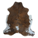 Tricolor X-Large Cowhide Rug, 6'7" x 6'1" #CH-080