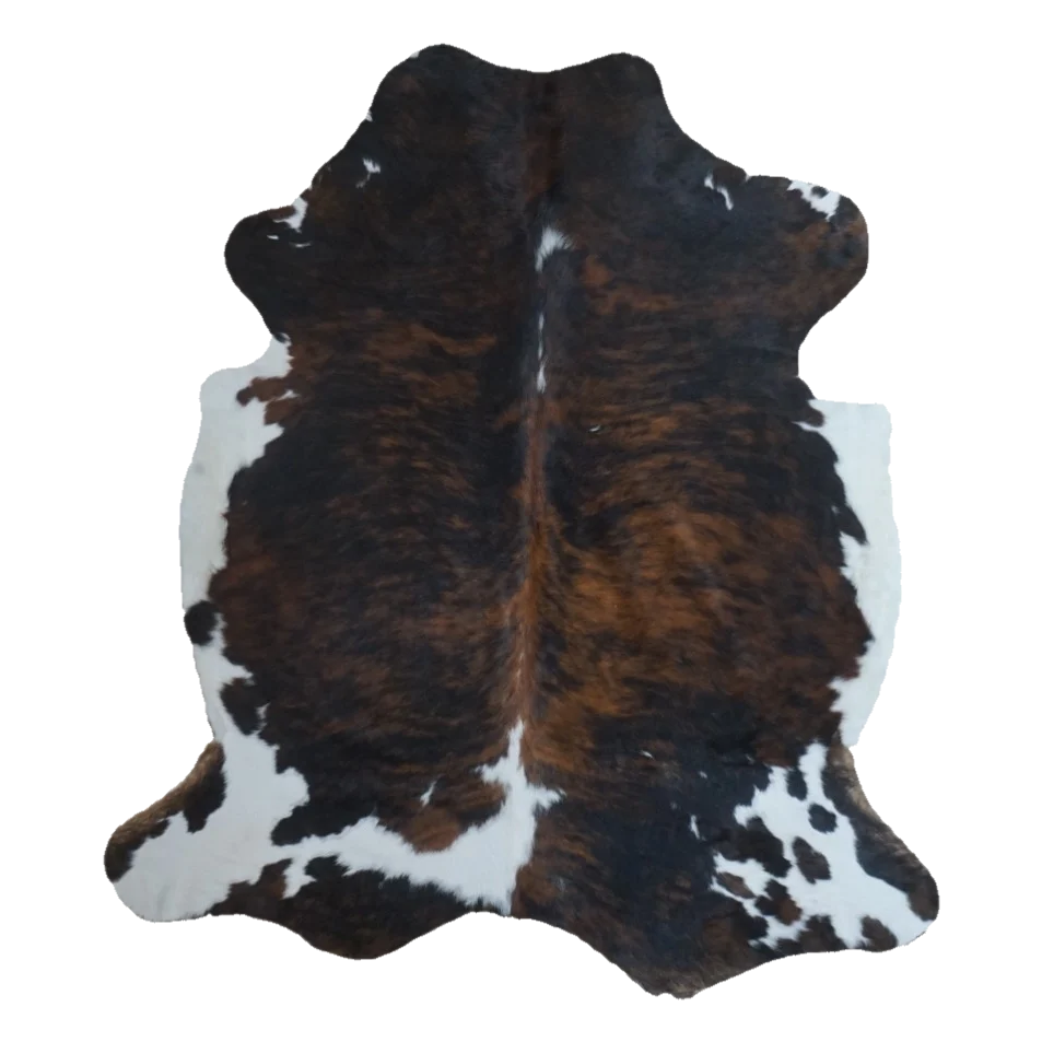 Tricolor X-Large Cowhide Rug, 6'10" x 6'1" #CH-084