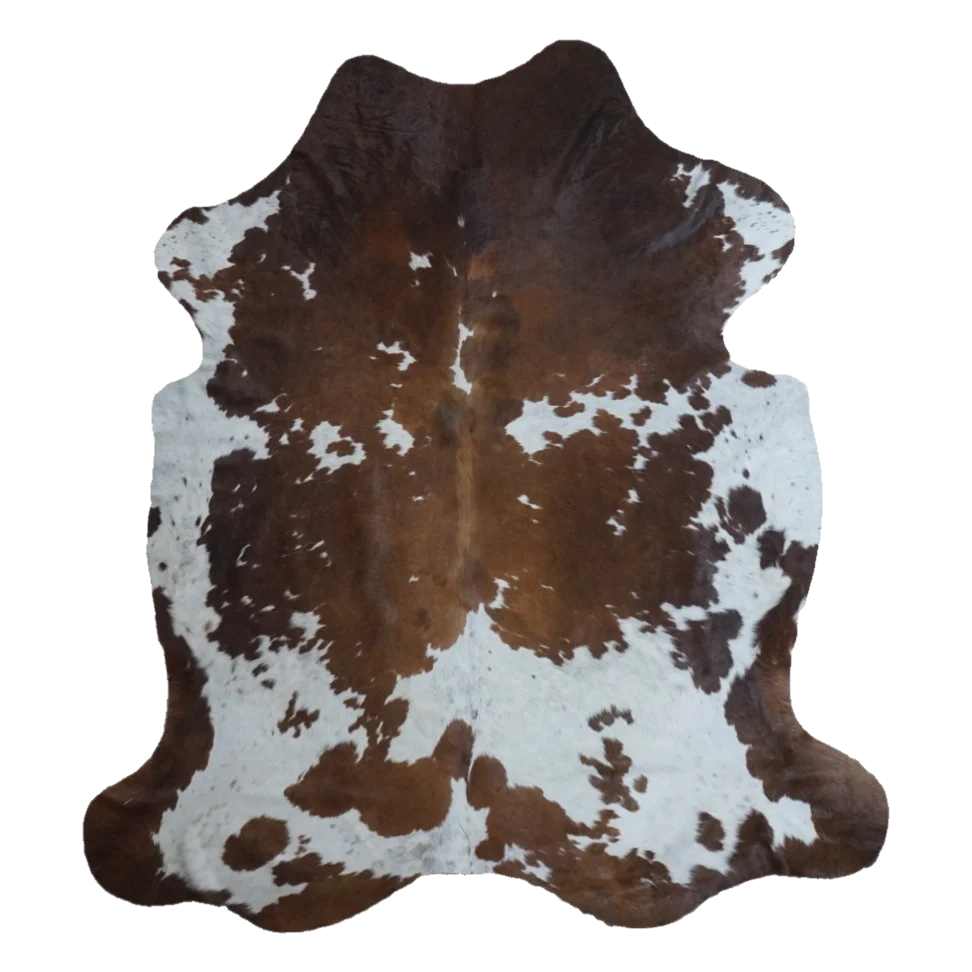 Tricolor X-Large Cowhide Rug, 7'1" x 6'5" #CH-086
