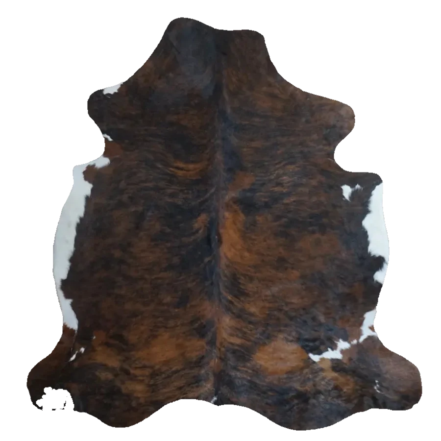 Tricolor X-Large Cowhide Rug, 6'9" x 6'5" #CH-093