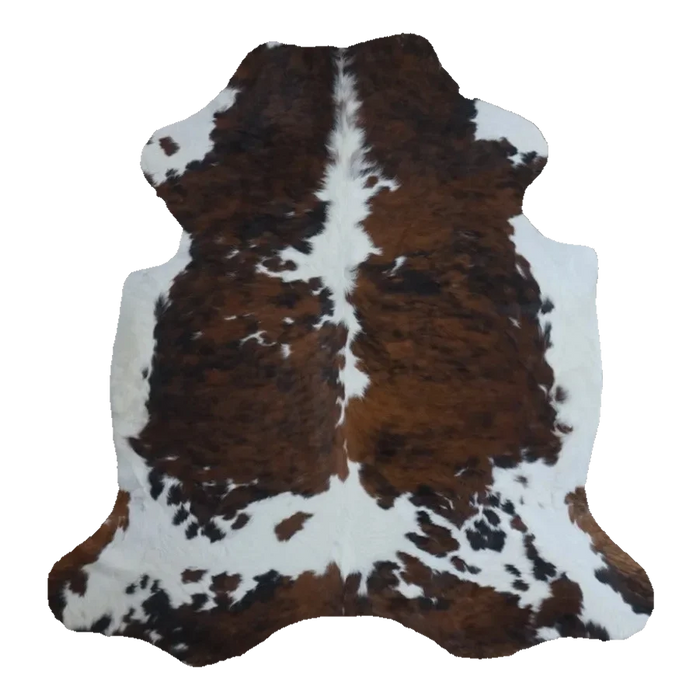 Tricolor X-Large Cowhide Rug, 6'6" x 6'3" #CH-096