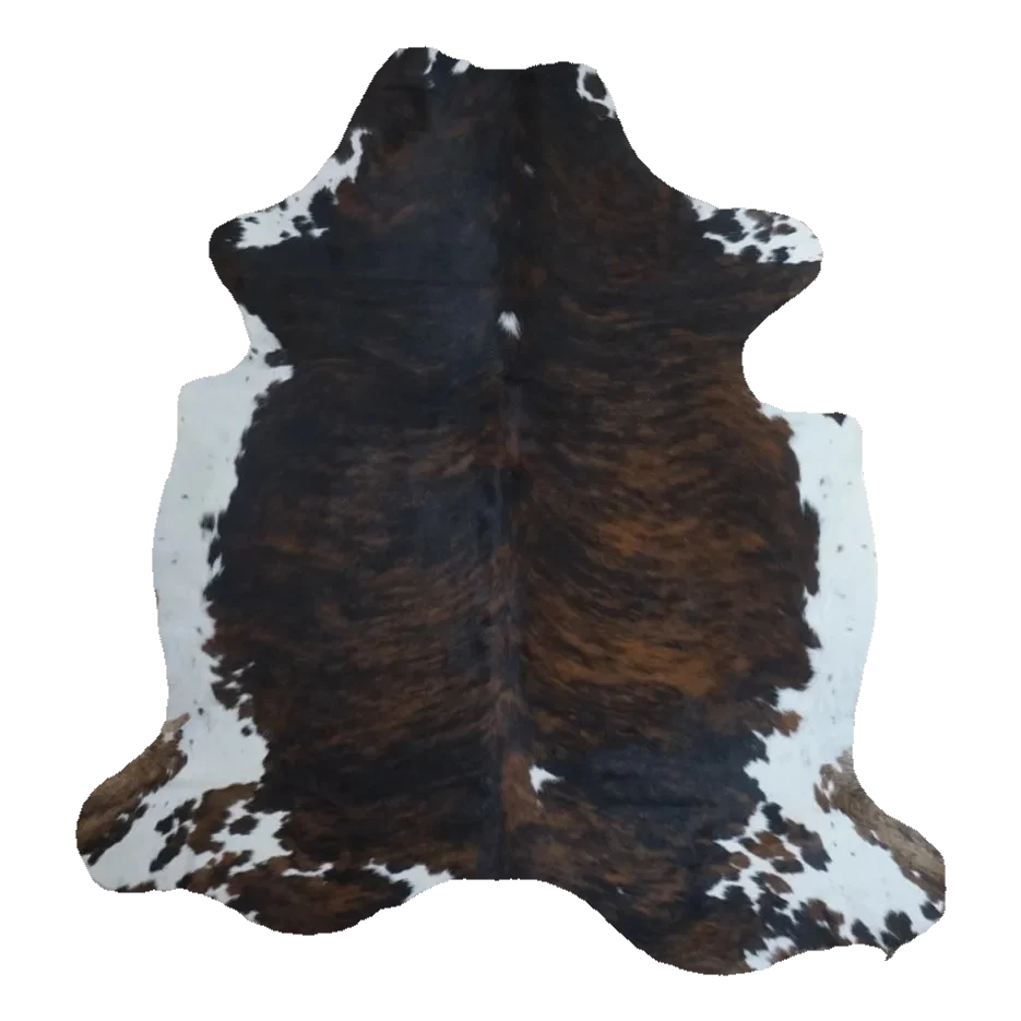 Tricolor X-Large Cowhide Rug, 6'9" x 6'4" #CH-098