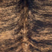 Closeup of this Colombian Brindle Cowhide, showing brown with black, brindle markings  (COBR1743)