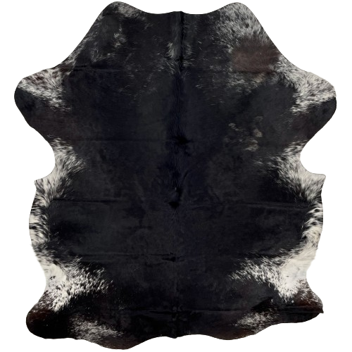 Black and White Speckled Colombian Cowhide - 7'3 x 5'8 (COSP2395) —  Superior Hides®