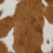 Closeup of this Goatskin, showing brown with white spots  (GOAT457)